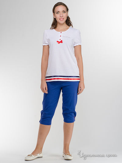 Домашний костюм Lunatica, цвет белый,  красный,  синий