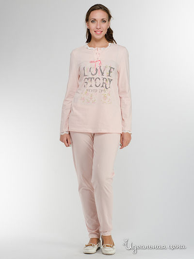 Домашний костюм Lunatica, цвет светло-розовый