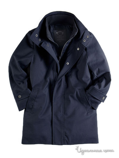 Тренч Appaman, цвет темно-синий