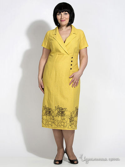 Платье D'Imma, цвет желтый