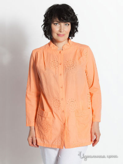 Блуза D'Imma, цвет оранжевый