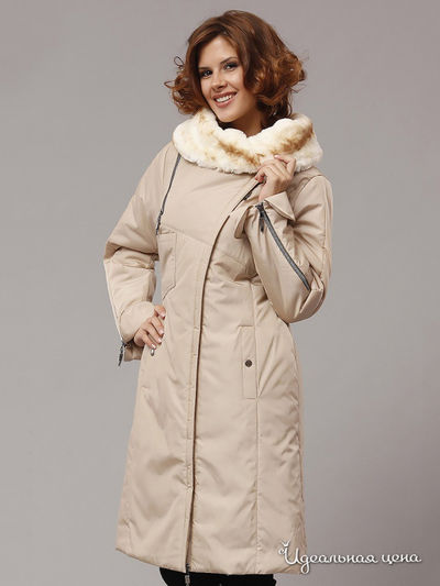 Пальто D'Imma, цвет светло-бежевый