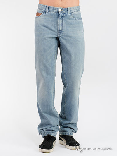 Джинсы Brioni, цвет голубой