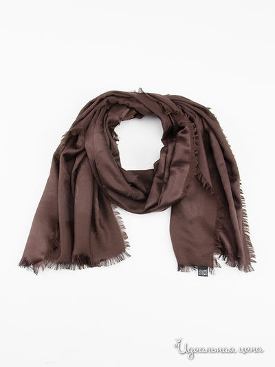 Шарф Brioni, цвет коричневый