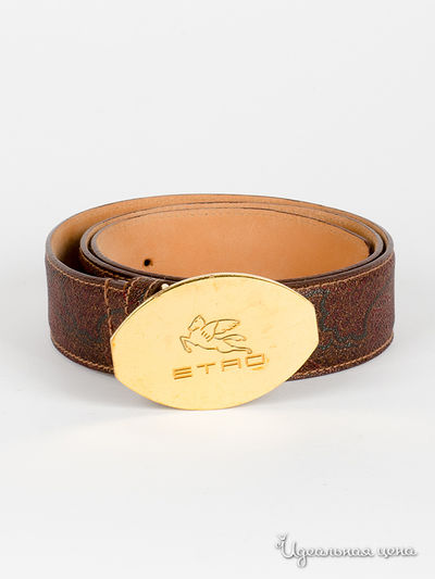 Ремень Etro, цвет коричневый