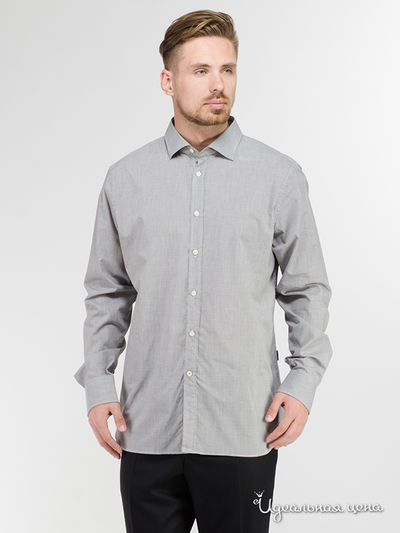 Рубашка Corneliani, цвет серый