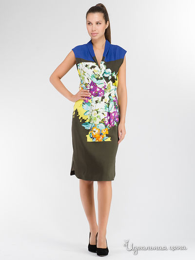 Платье Etro, цвет мультиколор