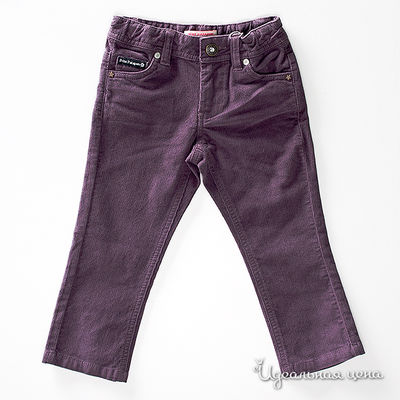 Брюки Petit Patapon для девочки, цвет фиолетовый, рост 94-156 см