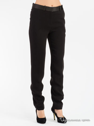 Брюки Celine, цвет черный