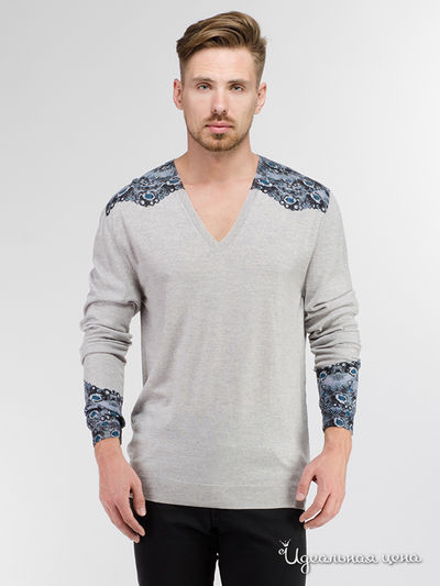 Пуловер McQueen, цвет светло-серый