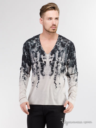 Пуловер McQueen, цвет серый, темно-серый