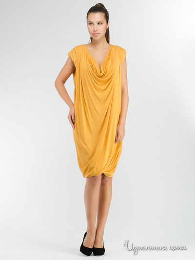 Платье McQueen, цвет желтый