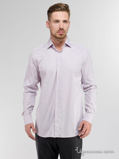 Рубашка Hugo Boss, цвет светло-розовый