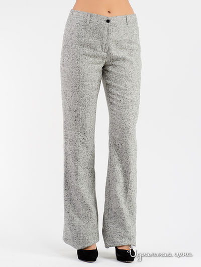 Брюки Fendi, цвет серый