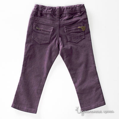 Брюки Petit Patapon для девочки, цвет фиолетовый, рост 94-156 см