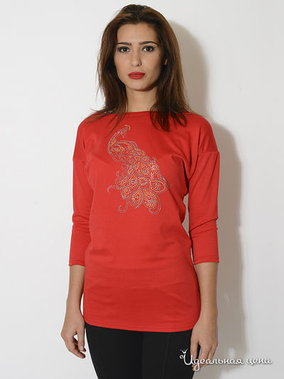 Туника Eva Milano, цвет красный