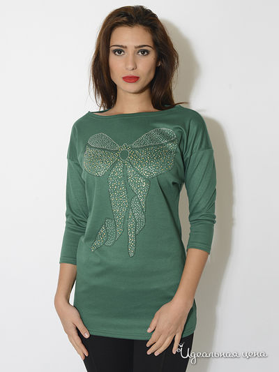 Туника Eva Milano, цвет зеленый