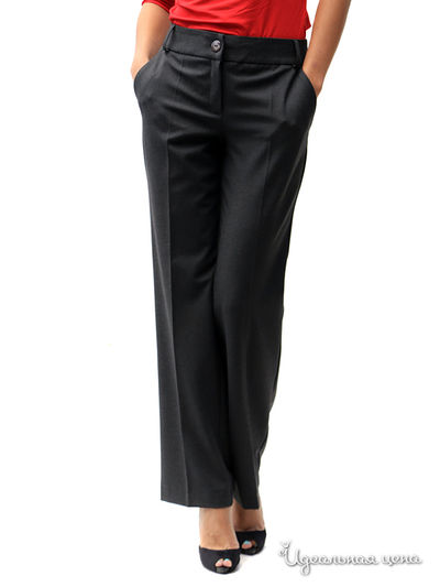 Брюки Fleuretta, цвет темно-серый