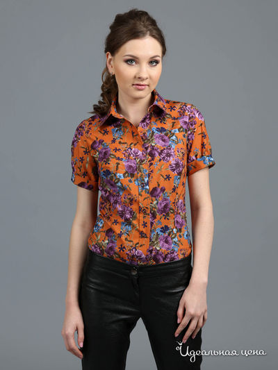 Блуза ЭНСО, цвет мультиколор