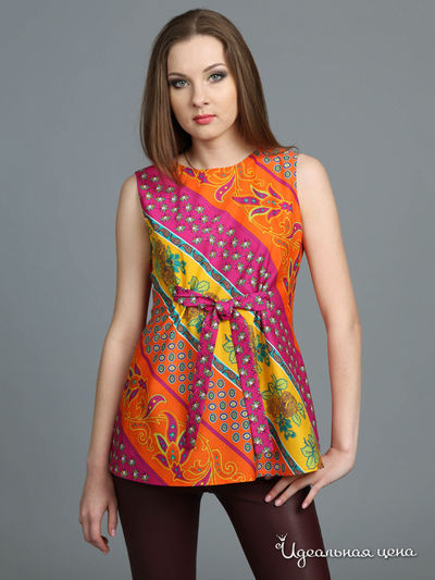 Блуза ЭНСО, цвет оранжевый