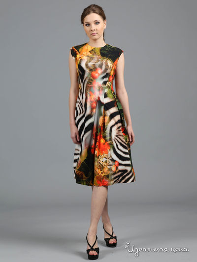 Платье ЭНСО, цвет мультиколор