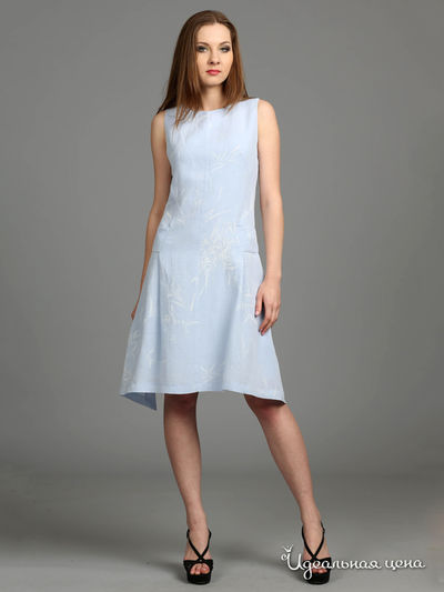 Платье ЭНСО, цвет голубой