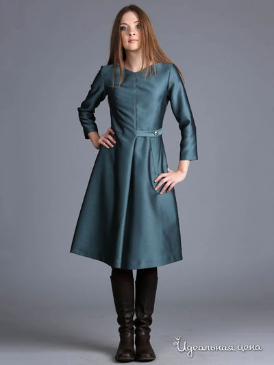 Платье ЭНСО, цвет бирюзовый