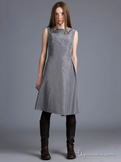 Платье ЭНСО, цвет серый