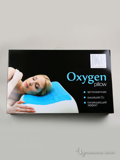 Подушка, 61х38х10 см Togas, цвет Белый