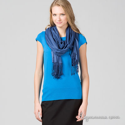 Шарф Claire. DK, цвет цвет темно-голубой