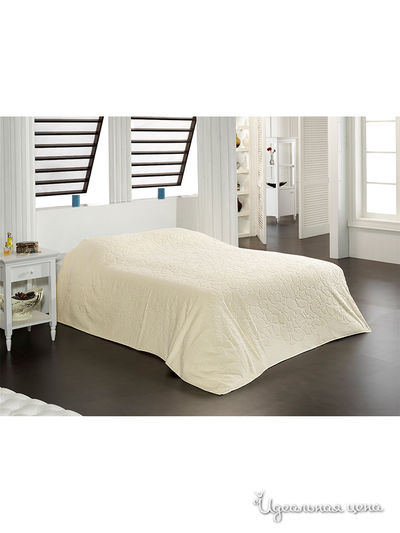 Покрывало, 220*240 см Issimo, цвет кремовый