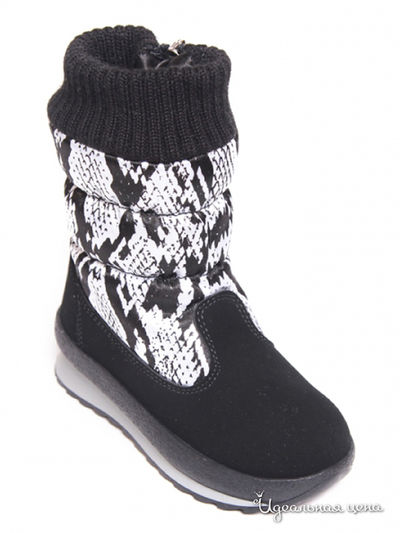 Сапоги Alaska Originale, цвет белый, черный