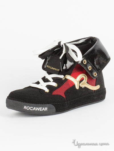 Кеды Rocawear, цвет черный, красный