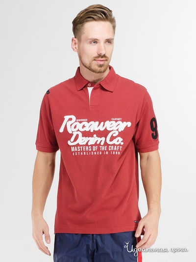 Поло Rocawear, цвет красный