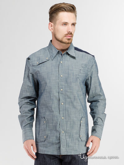 Рубашка Rocawear, цвет синий