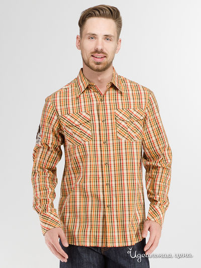 Рубашка Rocawear, цвет коричневый