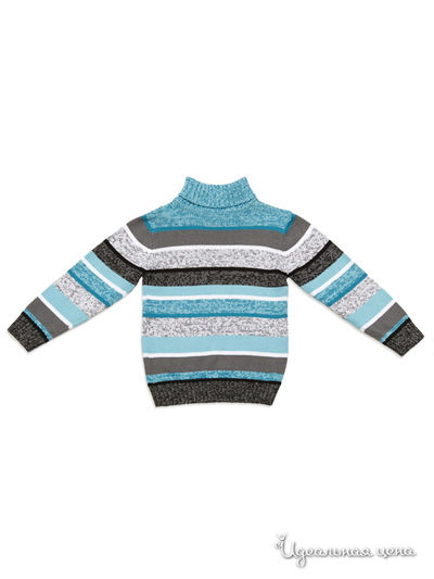 Свитер PlayToday, цвет голубой, серый