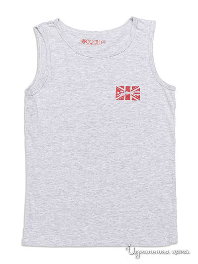 Майки, 2 шт S’COOL!, цвет белый, серый