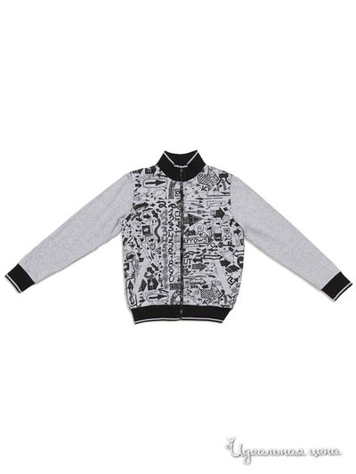 Толстовка S’COOL!, цвет серый, черный