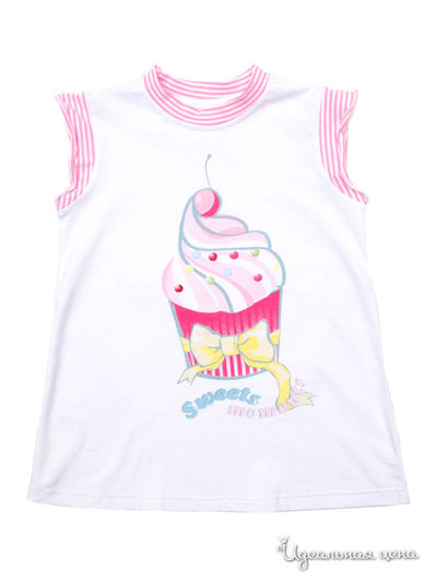 Пижама PlayToday, цвет белый, розовый