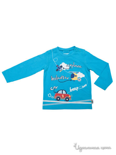 Лонгслив PlayToday, цвет голубой