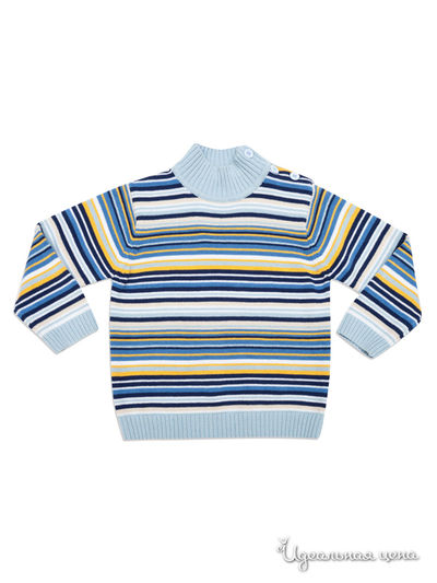 Джемпер PlayToday, цвет голубой, синий, желтый, бежевый