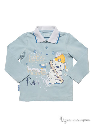 Лонгслив PlayToday, цвет голубой