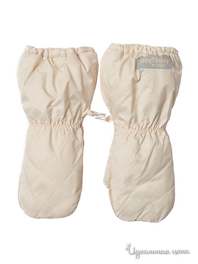 Рукавицы PlayToday, цвет бежевый