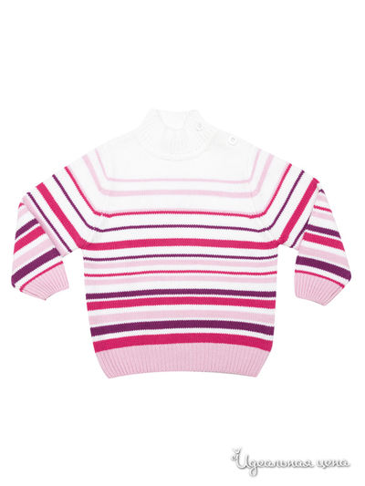 Свитер PlayToday, цвет белый, розовый, сиреневый