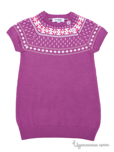 Платье PlayToday, цвет сиреневый, белый, розовый