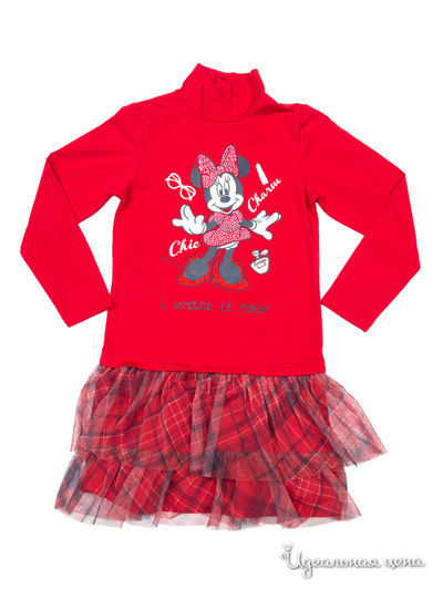 Платье PlayToday, цвет красный, синий, белый