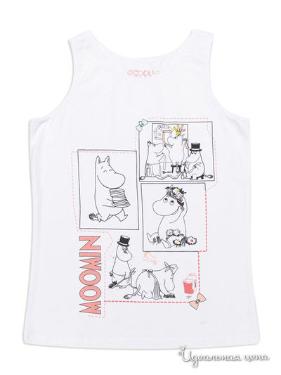 Комплект S’COOL!, цвет белый, персиковый