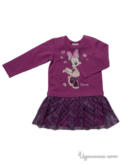 Платье PlayToday, цвет бордовый, белый