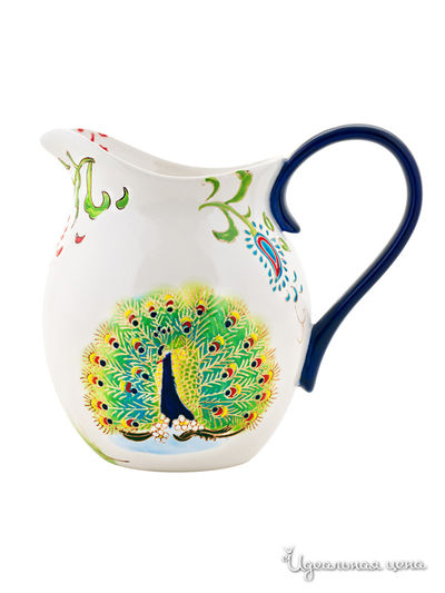 Кувшин, 1600 мл Elff Decor, цвет белый, синий
